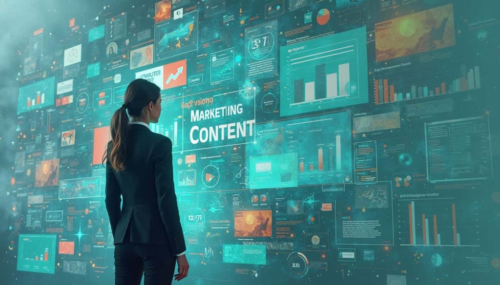 AI-assisted content creation workflow for planning, writing, and optimizing digital marketing assets